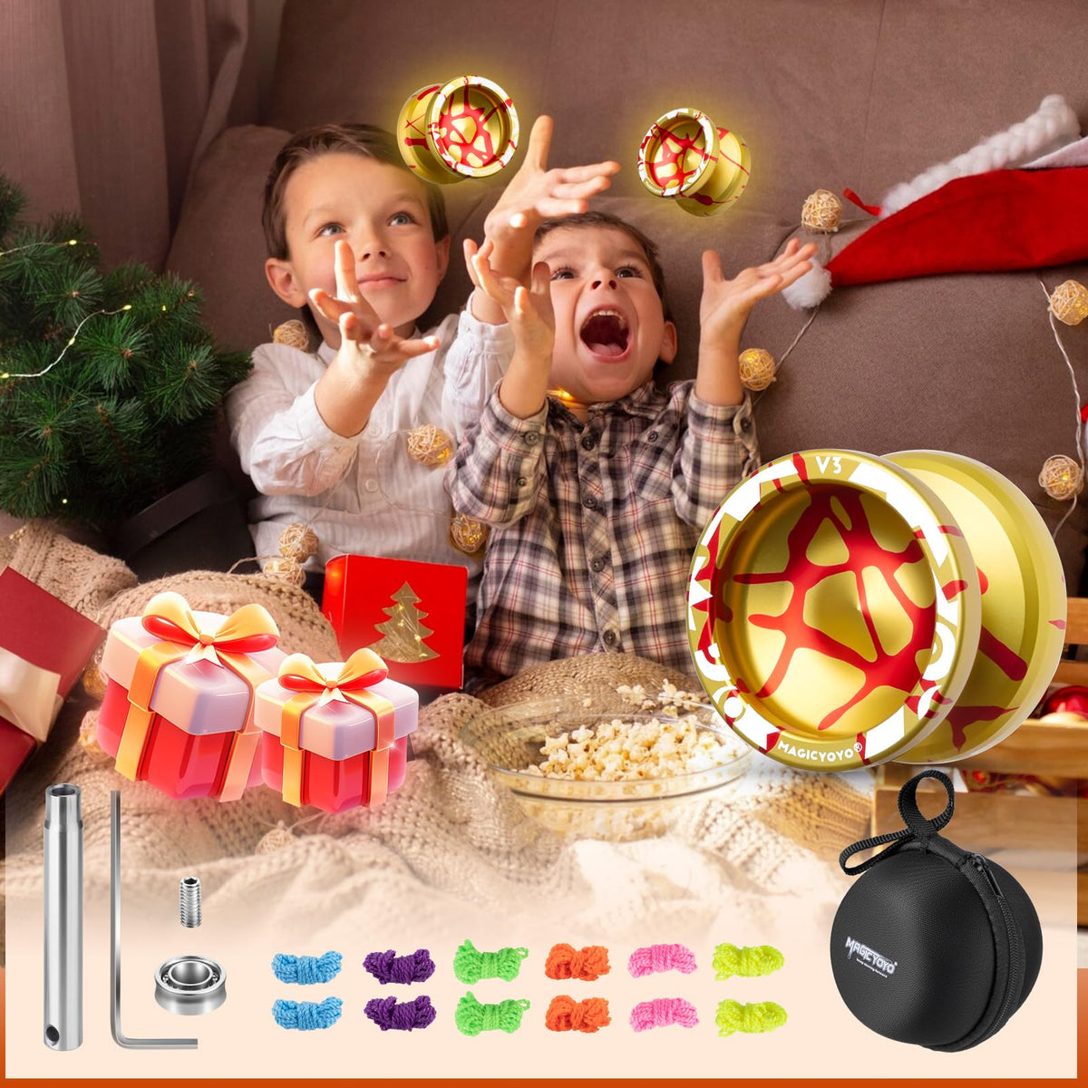 Magicyoyo V3 carrying case helps keep tricks organized