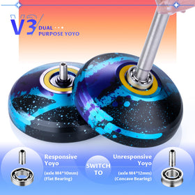 MAGICYOYO V3 in-hand, ready for tricks with responsive return.