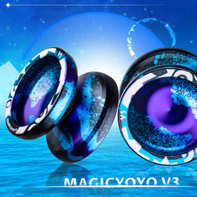 MAGICYOYO V3 metal body close-up highlighting aluminum alloy and precision construction.