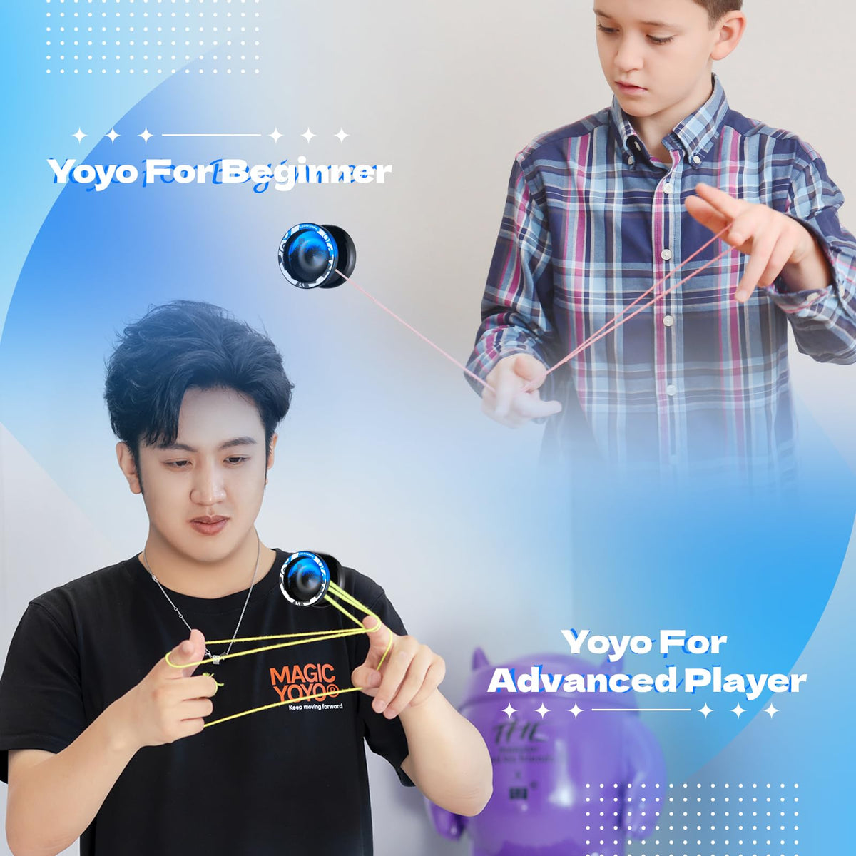 MagicYoyo V3 replacement unresponsive bearing ensures advanced tricks transition.