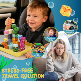 Maginoo 3D building models develop spatial awareness with magnets