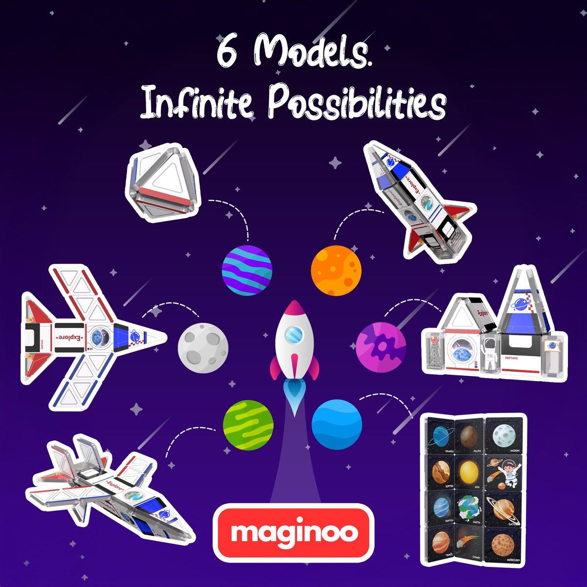 Maginoo iron box storage keeps pieces organized for home or travel