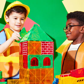 MAGNA-TILES Builder XL truck cabs for customizing big builds