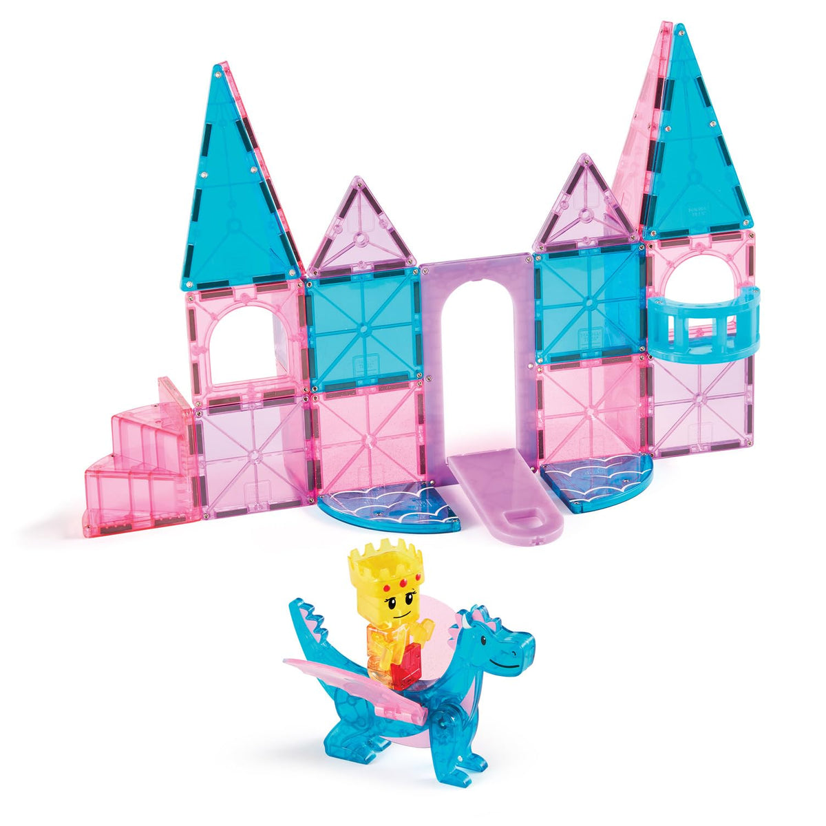 MAGNA-TILES Castle windows brighten play and support expressive castle scenes.