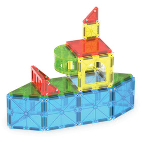 MAGNA-TILES City Center fences keep builds organized and add realism to city scenes.