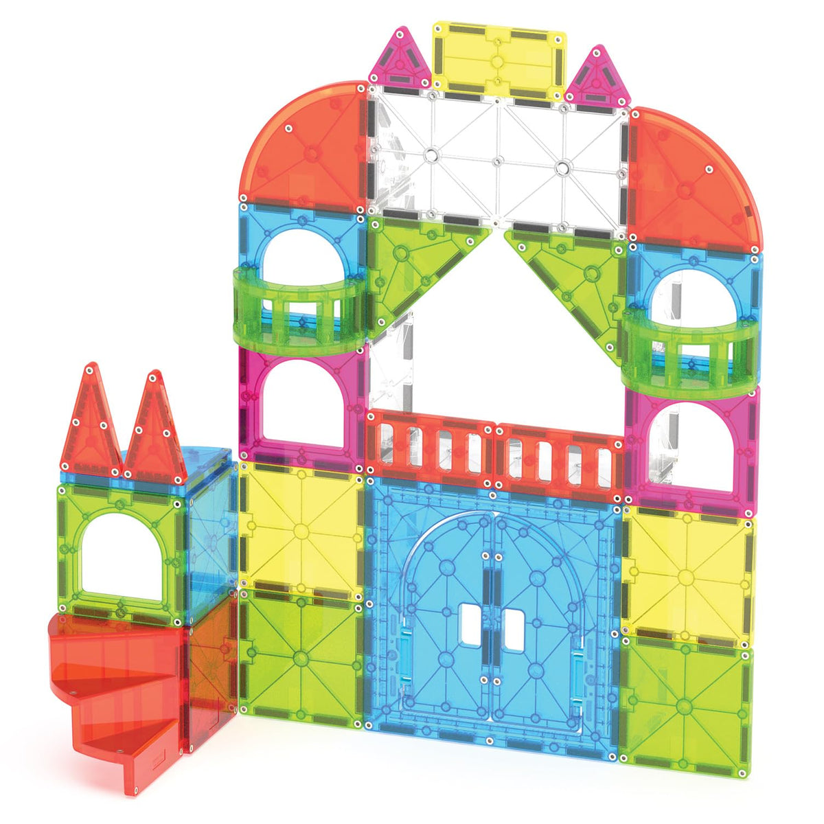 MAGNA-TILES City Center microMAGS unlock new creative combinations in play.