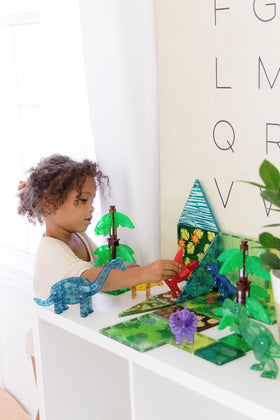 MAGNA-TILES Dino World XL Pteranodon figure enhances flying-dinosaur storytelling and pretend play