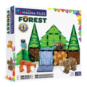 MAGNA-TILES Forest Animals owl figurine for imaginative forest adventures.