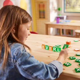 MAGNA-TILES micromags Colorful magnetic tiles invite tactile learning through construction.