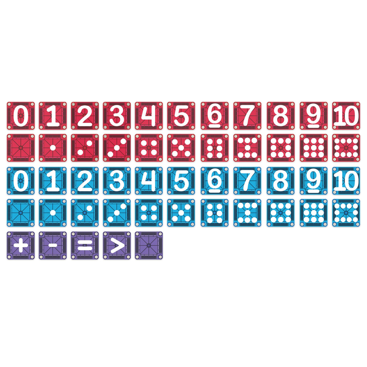 MAGNA-TILES microMAGS magnetic construction set for interactive learning and creativity.
