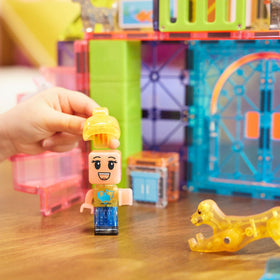 MAGNA-TILES Pet Playhouse pet figures enabling storytelling and role-play