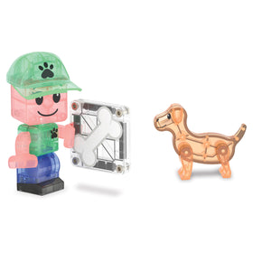 MAGNA-TILES puppy park creative play options spark endless customization.