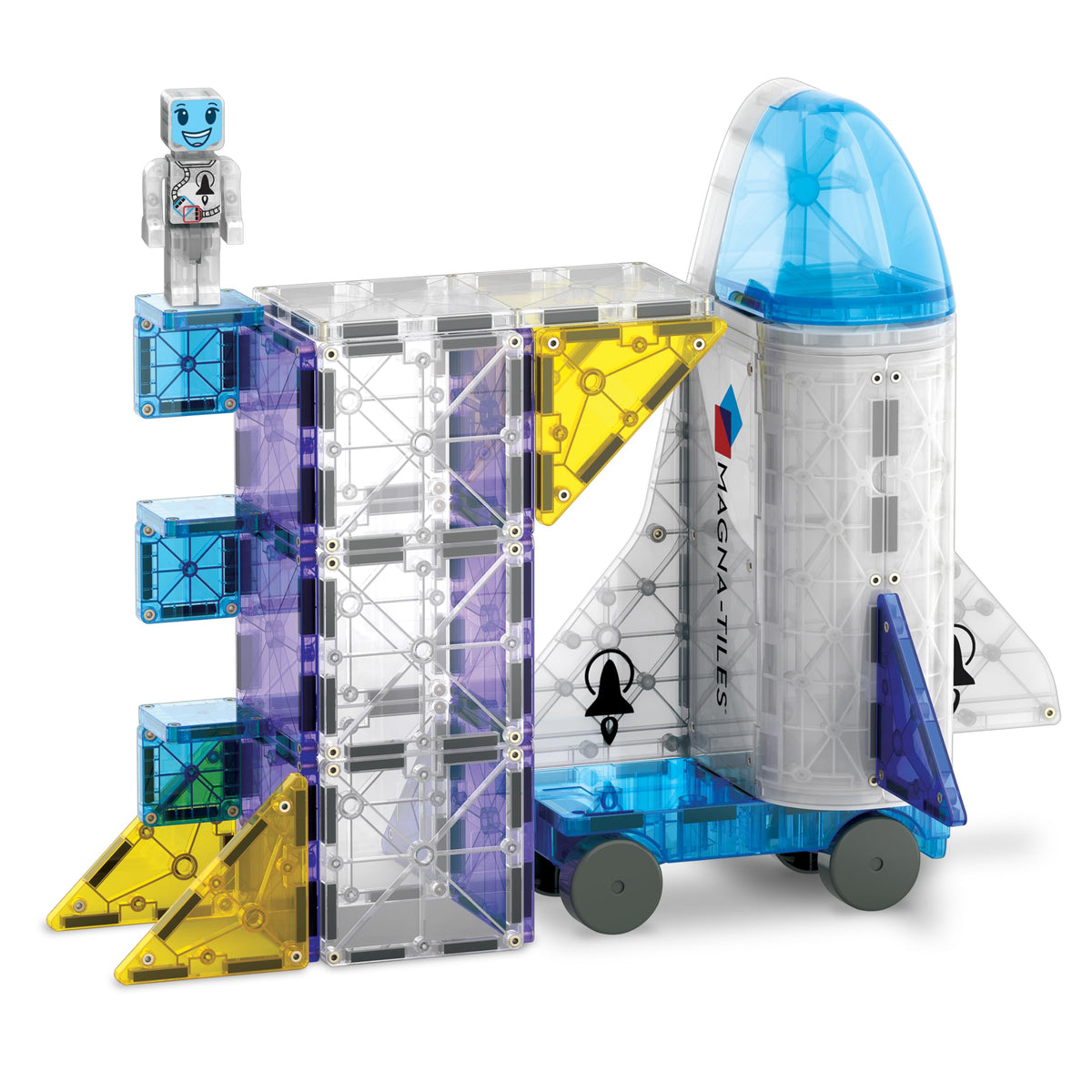MAGNA-TILES Space Figure included to spark storytelling and role-play adventures.