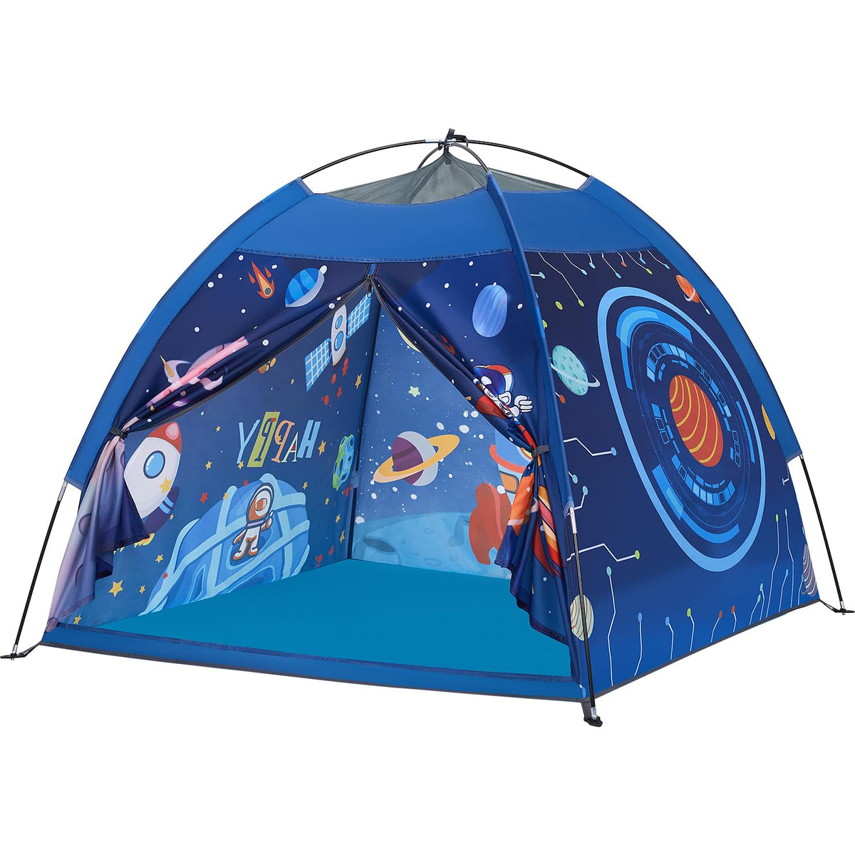 Mnagant Space World Play Tent exterior with galaxy dome design for imaginative indoor adventures.