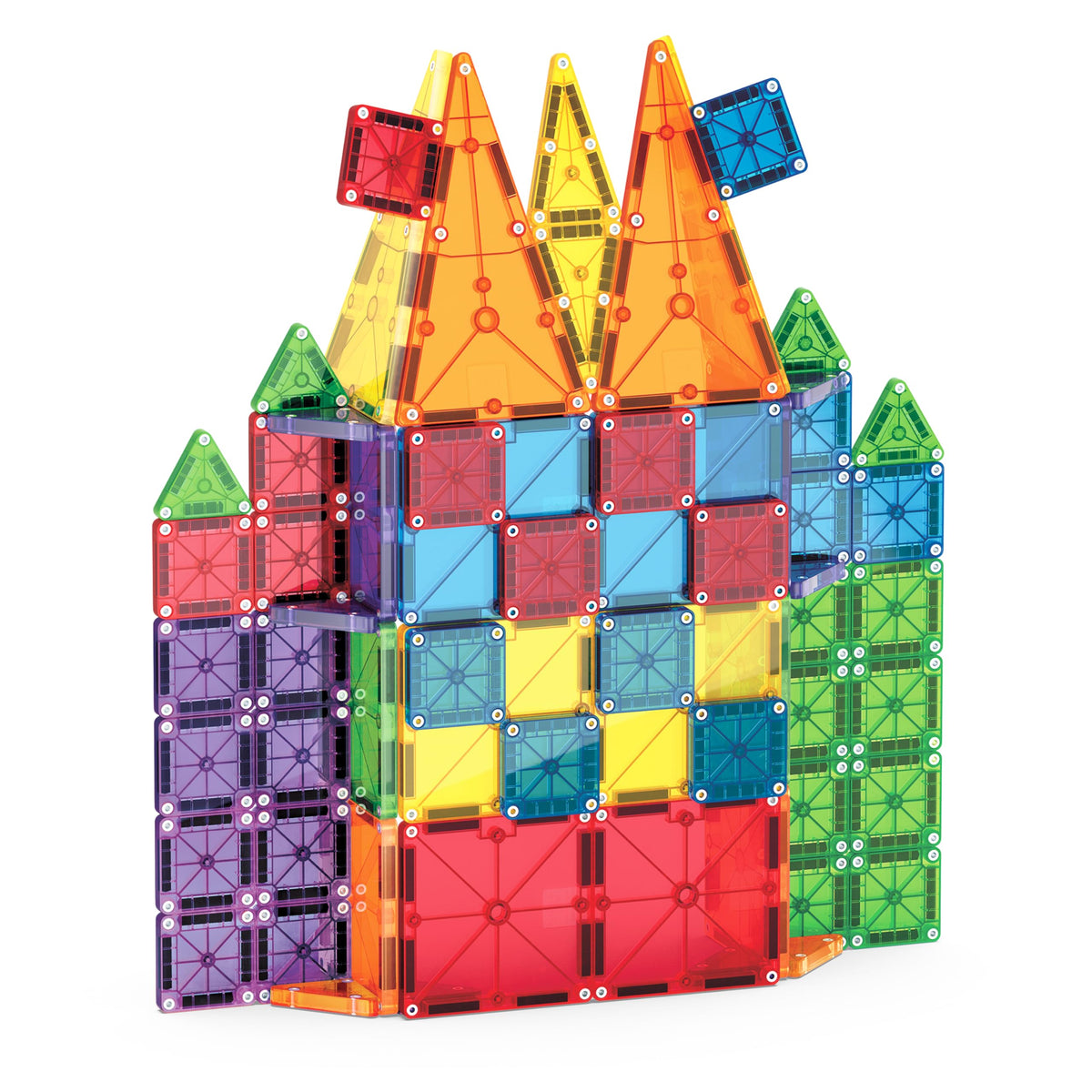 MAGNA-TILES durable plastic and secure magnets for long-lasting play