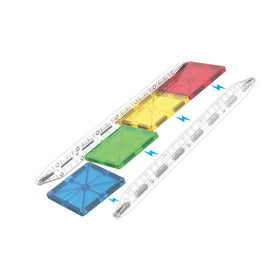 MAGNA-TILES Rail Racers balls fuel high-speed action for exciting play moments.