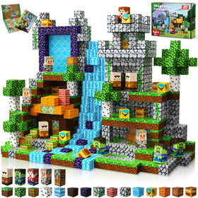 Magnetopia magnetic blocks for adventurous play and creative stacking.