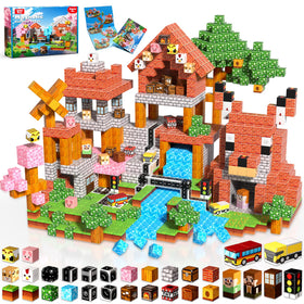 Magnetopia 200-pcs magnetic-blocks-set for endless creative play and learning