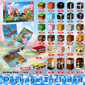 Magnetopia colorful-building-cubes inspire imagination and cooperative play
