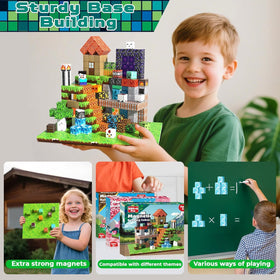 Magnetopia magnetic blocks promote creative play and STEM exploration at home