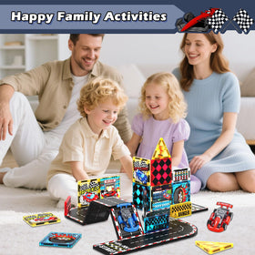 Magnetopia Road Set enables creative-building sessions