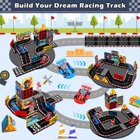 Magnetopia Road Set durable ABS for active kids