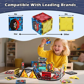 Magnetopia Road Set gift idea for budding builders