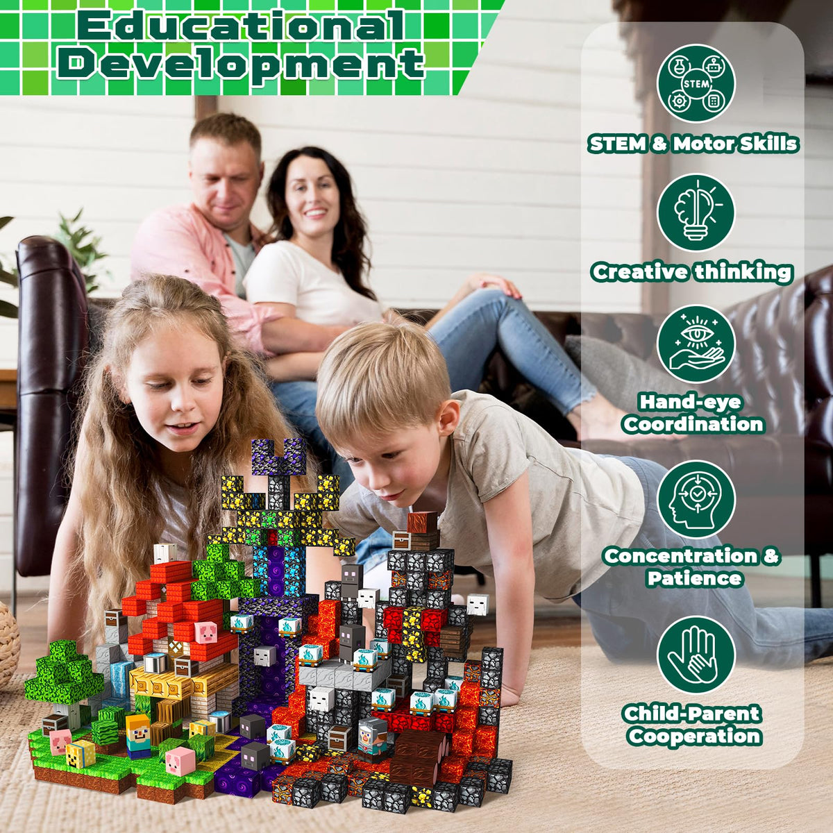 Magneverse classroom-sensory-play supports early STEM through hands-on building.