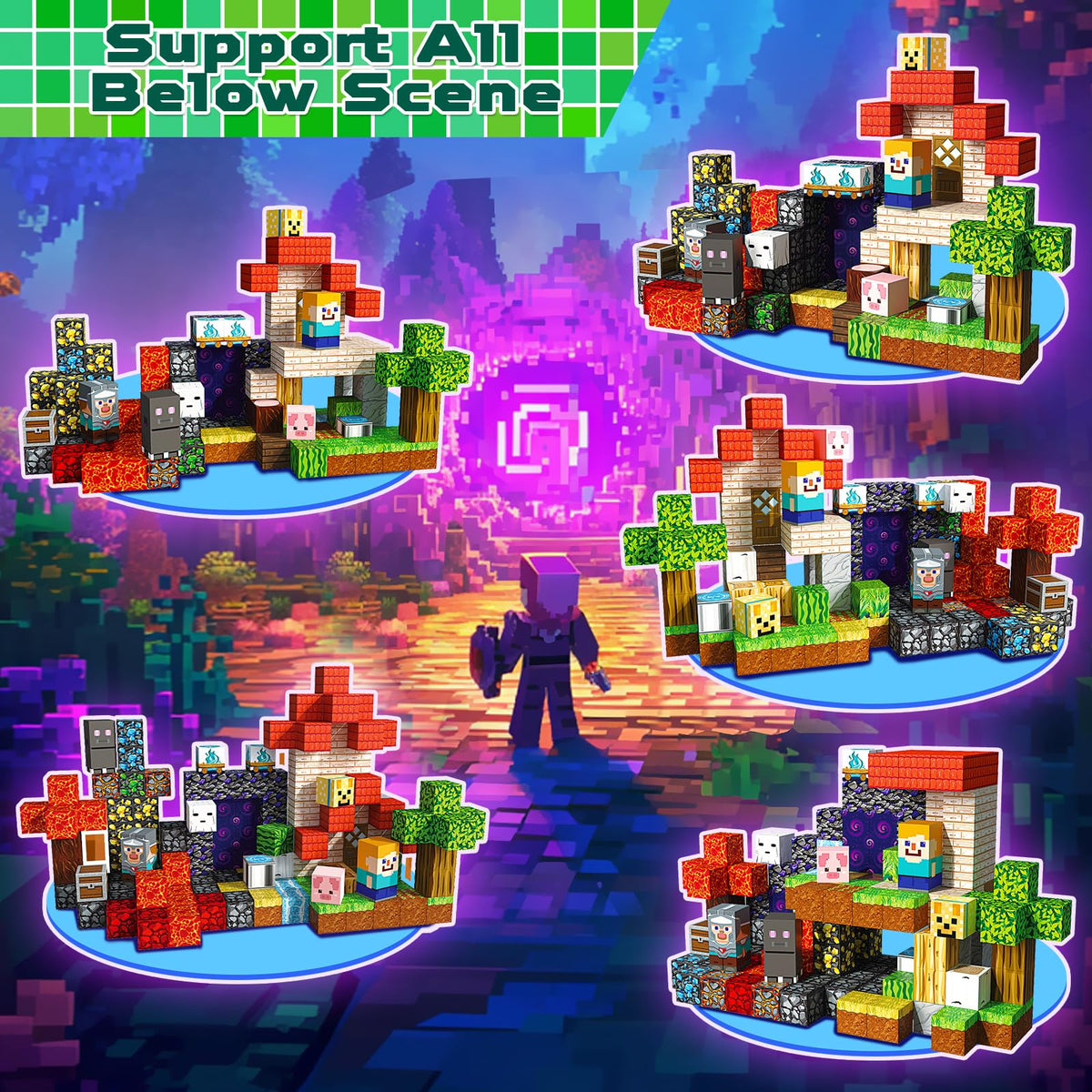 Magneverse magical-portal invites exploration and collaborative storytelling.
