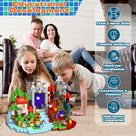 Magneverse 240pcs storage case keeps blocks organized after play