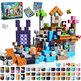 Magneverse Adventure World 150 cubes for open-ended building play and creativity.