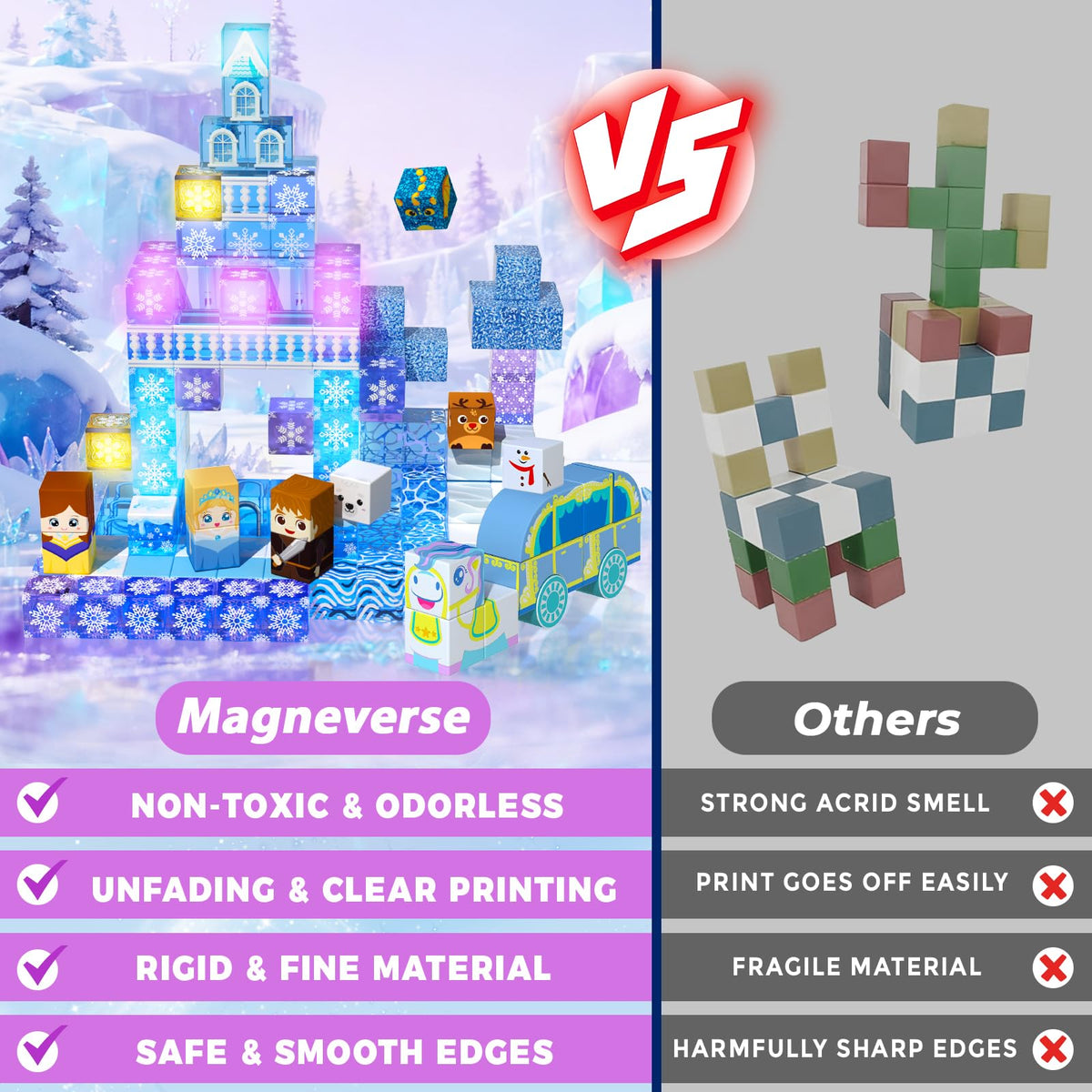 Magneverse gift-ready set for kids ages 3 to 12 inspires imagination