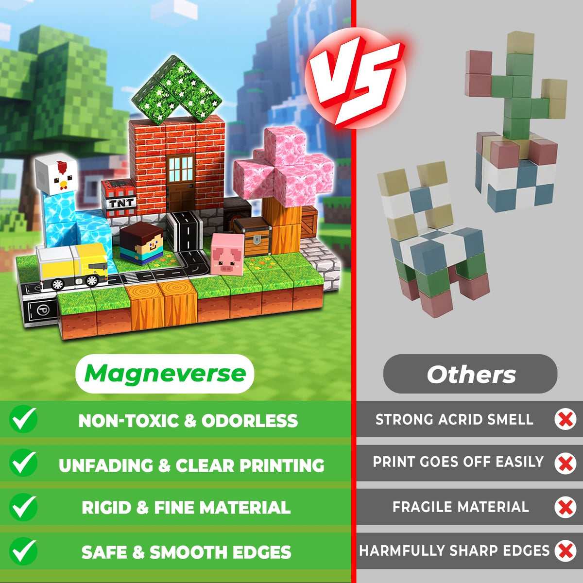 Magneverse gift set: family-friendly STEM toy for shared projects and learning.