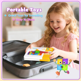 Gift-ready travel set supports classroom and home STEM learning.