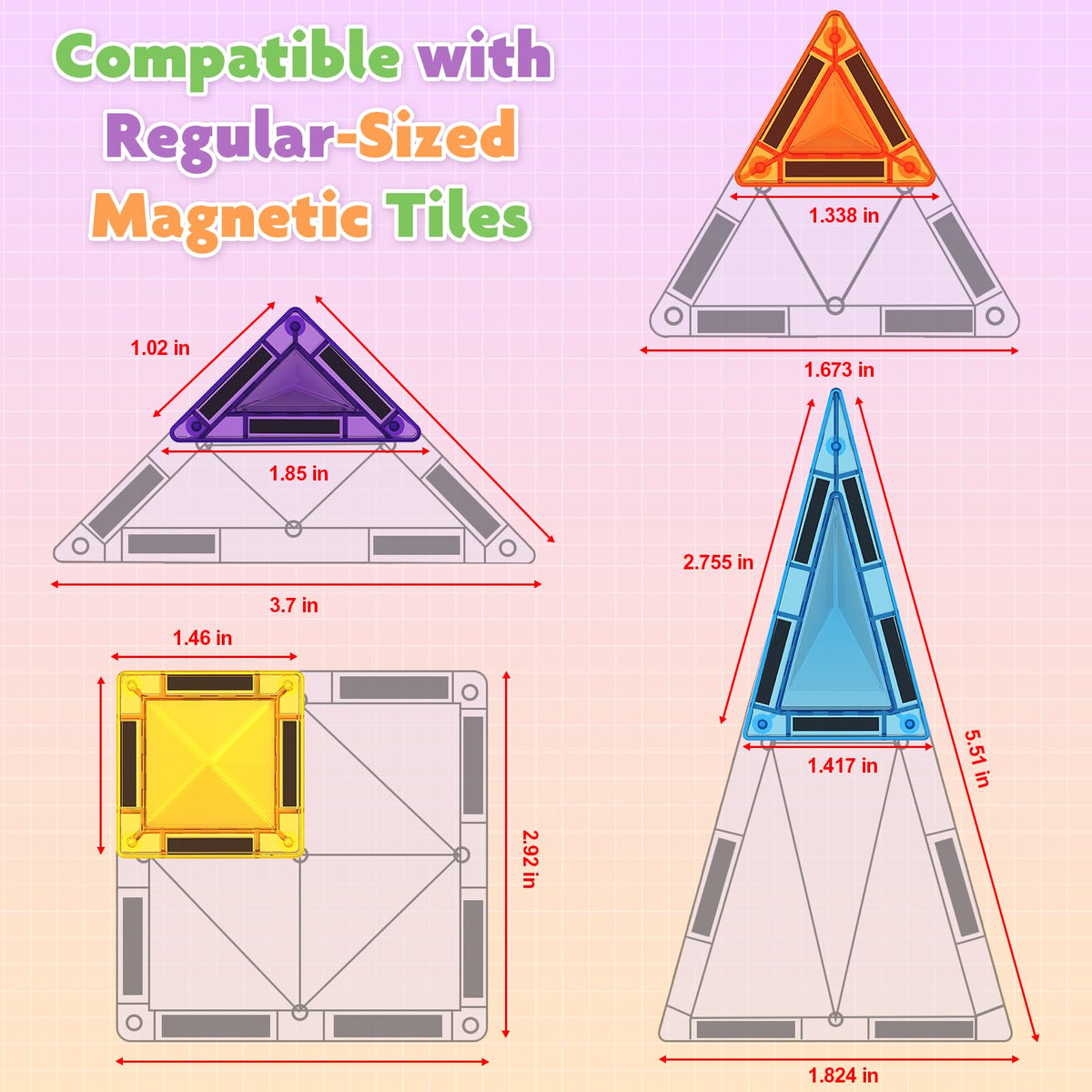 Open tin with ready tiles for quick classroom or home builds.