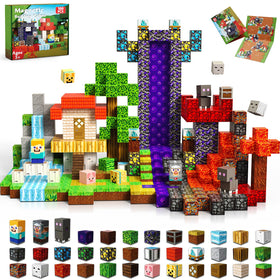 Magneverse Portal blocks collection highlights colorful cubes for creative play.