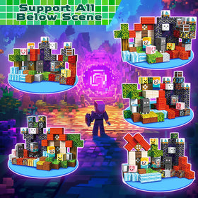 Magneverse Portal idea booklet shown for guided pattern play.