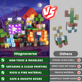 Magneverse idea booklet with patterns guides creative sessions