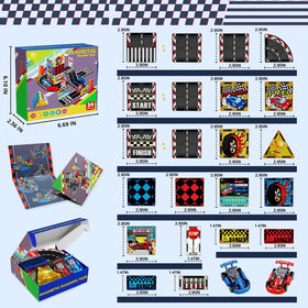 Magneverse two racer cars ready for fast, interactive play