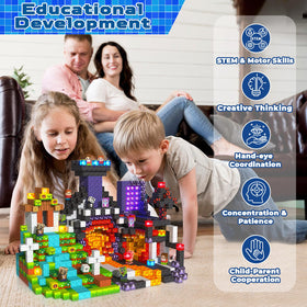 Magnevia safe rounded-edge blocks support easy grasp and safe exploration