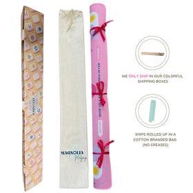 Magnolia Mahjong quiet play surface reduces clatter for focused game sessions.