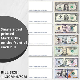 MAGLOGY dollar denominations displayed for early math practice