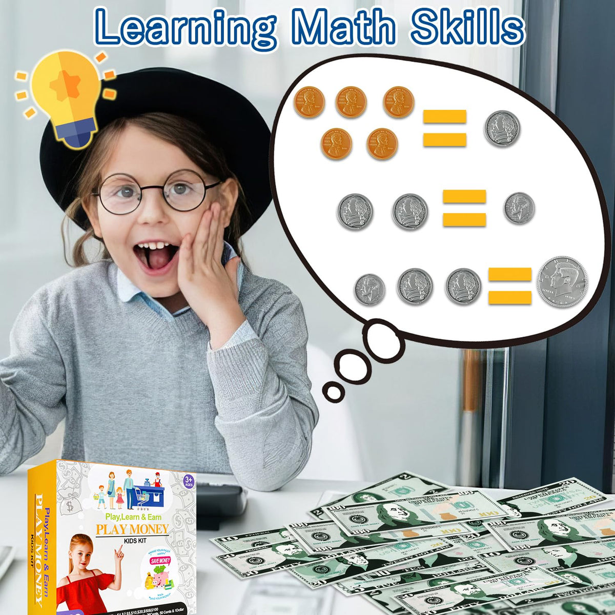 Magology teacher-student play scenario to foster communication and sequencing.