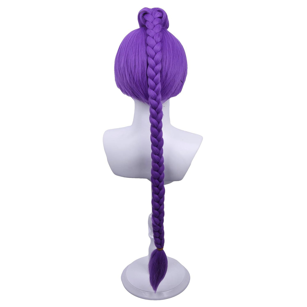 MAGQOO wig with clip braid for quick, secure wear.