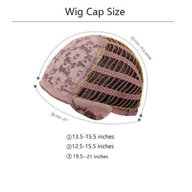 MAGQOO heat-resistant fiber wig that supports light styling up to 150°C.