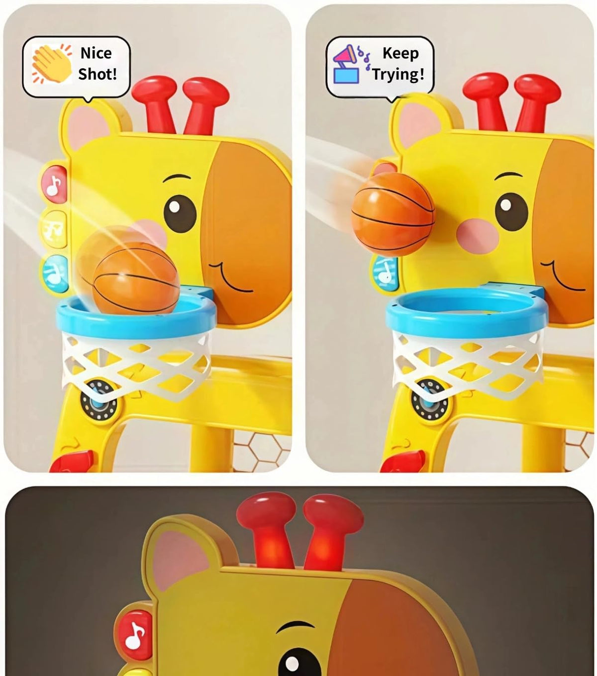 Magthic colorful flashlights and sounds emphasize engaging play with bilingual modes.