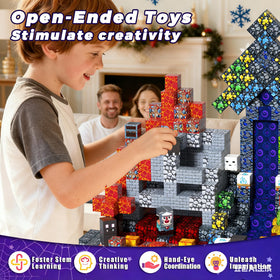 Magtocore Magnetic Blocks durable-abs-material shows smooth edges and toddler-friendly grip.