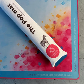 Mahjong Atelier lightweight rollable mat ready for travel and storage