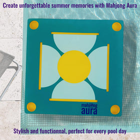 Mahjong Aura table in hot tub ready for social water games