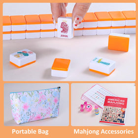 Mahjongolé compact portable mahjong set for easy transport
